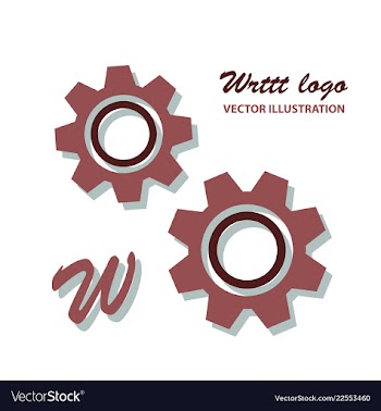 Gear logo template icon vector image