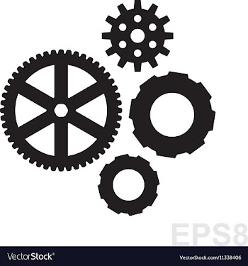 Gear or cog icon vector image