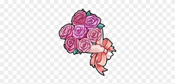 Gear-pink Bouquet Render - Hybrid Tea Rose
