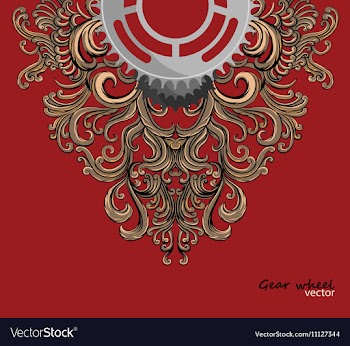 Gear vector image