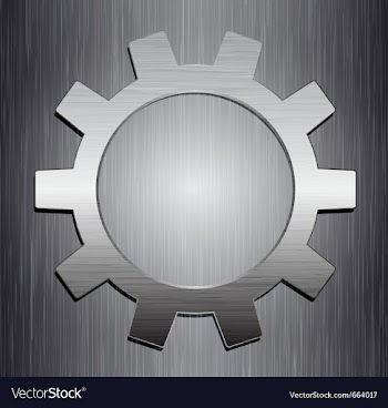 Gear vector image