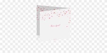 Geboortekaartje Meisje Met Foto, Vlaggetjes En Pastel - Baby Announcement
