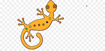 gecko clip art lizard animal figure reptile