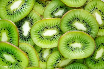 Geen kiwi fruit slices wallpaper | Free stock vector - 412572