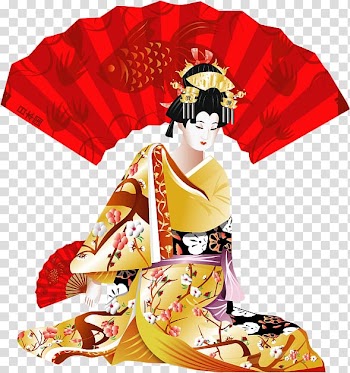 Geisha Animation Japan, Animation transparent background PNG clipart
