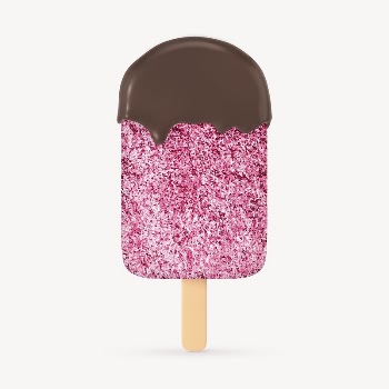 Gelato collage element, 3D summer | Free PSD - rawpixel