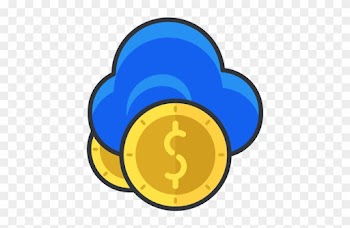 Geld Wolke Symbol - Money