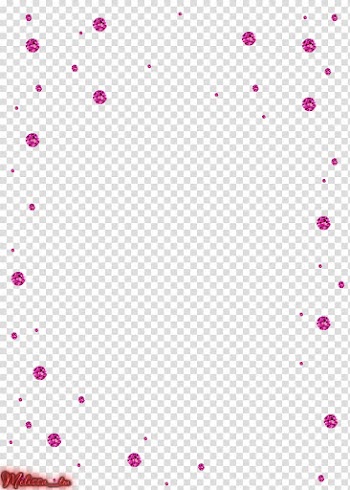 Gem, pink dots frame transparent background PNG clipart