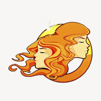 Gemini symbol clipart, astrology sign | Free PSD - rawpixel