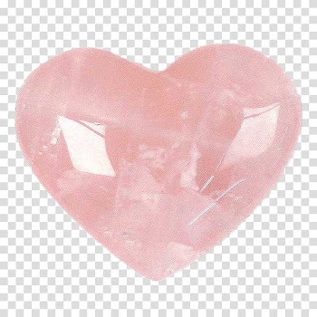 Gemstones, pink heart icon transparent background PNG clipart
