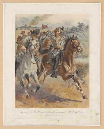 Gen. J.E.B. Stuart's raid around McClellan, | Free Photo - rawpixel