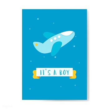 Gender reveal of a boy | Free stock vector - 544486