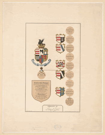 Genealogy of G. Washington | Free Photo - rawpixel