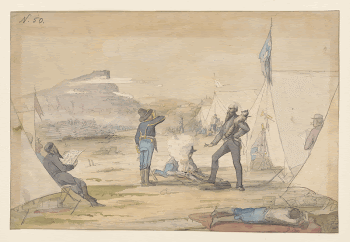 [General August Willich's quarters near Lookout | Free Photo - rawpixel