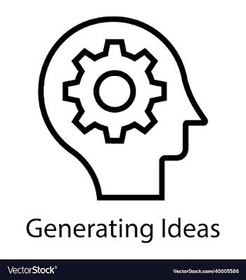 generating idea line icon isolated dear brain