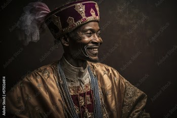 Generative AI. a man wearing a royal attire