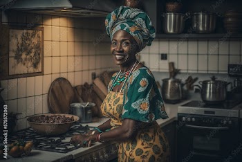 Generative AI. African Mother