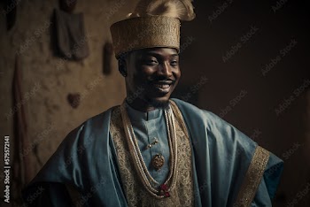 Generative AI. Nigerian hausa ruler