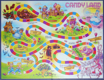 Generic Game Board: Candyland – Spoken Language Fun