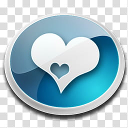 Generic Icons, gen_heart, white heart illustration transparent background PNG clipart