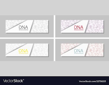 Genetics testing science dna double spiral vector image