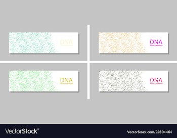 Genetics testing science dna double spiral vector image