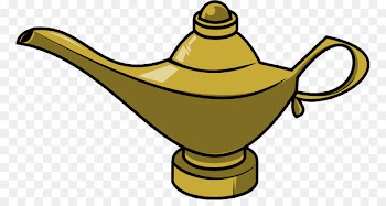 Genie Aladdin Jinn Light Clip art - Genie Lamp Clipart 