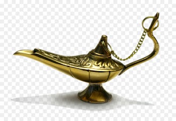 Genie Aladdin Jinn Stock photography Oil lamp - Aladdin's lamp 