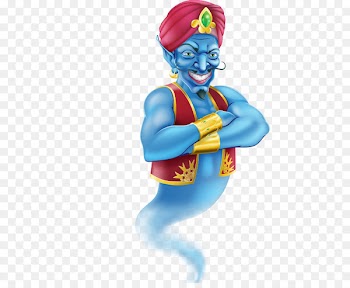 Genie Aladdin Royalty-free Vector graphics Jinn - aladdin map 