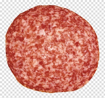 Genoa salami Chinese sausage Soppressata, A Sausage transparent background PNG clipart