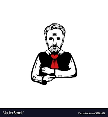 gentleman suit creative logo