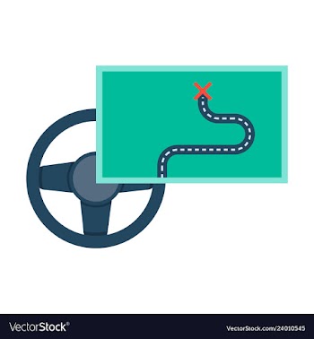 Geo location targeting with gps positioning and vector image