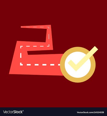 Geo location targeting with gps positioning and vector image