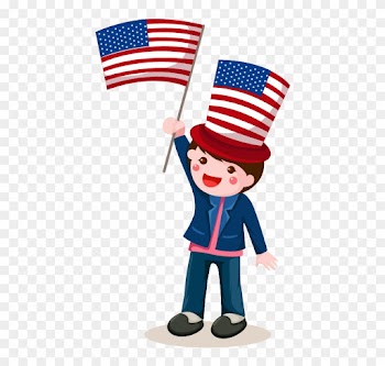 Geography And Nature - Usa Flag Kids