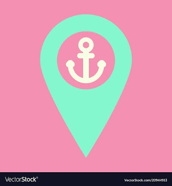 Geolocation bar sign map gps navigator mobile vector image