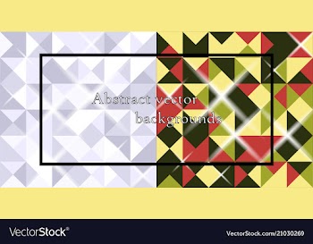 Geometric abstract background vector image