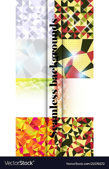Geometric abstract background vector image