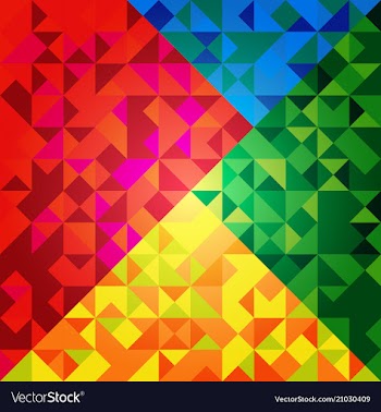Geometric abstract background vector image