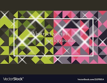 Geometric abstract background vector image