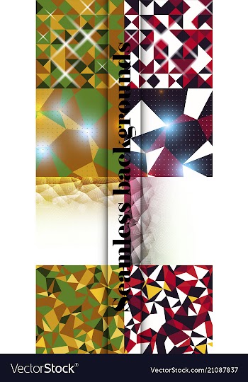 Geometric abstract background vector image