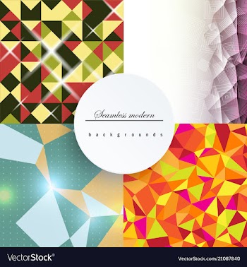 Geometric abstract background vector image