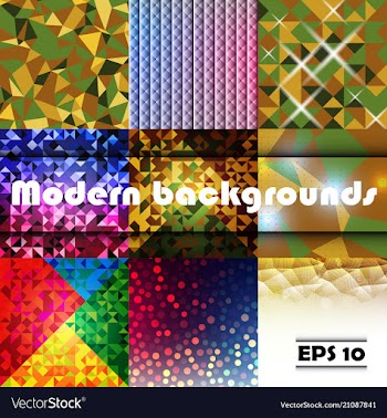 Geometric abstract background vector image