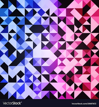 Geometric abstract background vector image