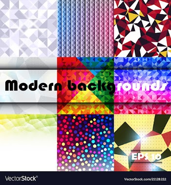 Geometric abstract background vector image