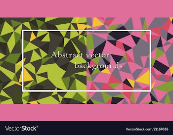 Geometric abstract background vector image