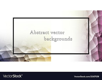 Geometric abstract background vector image