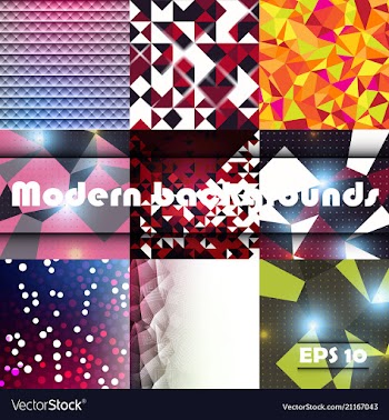 Geometric abstract background vector image