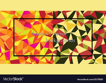 Geometric abstract background vector image