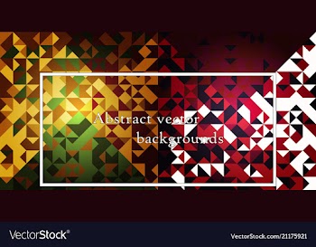 Geometric abstract background vector image