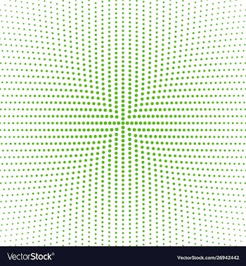 Geometric abstract halftone circular dot pattern vector image